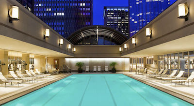 Swimming pool at Sheraton Boston Hotel